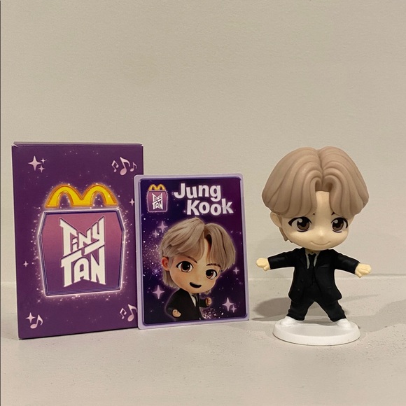 McDonald's Other - McDonald’s TinyTan BTS Happy Meal Toy - Jung Kook toys tiny tan kids girls boys